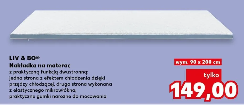 Nakładka na materac promocja w Kaufland