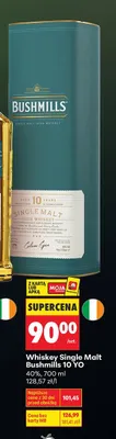 Whiskey Single Malt Bushmills 10 YO promocja w Biedronka