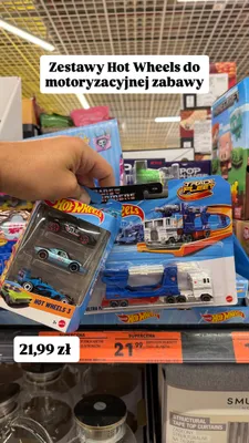 Zestaw samochodzików Hot Wheels promocja w Biedronka