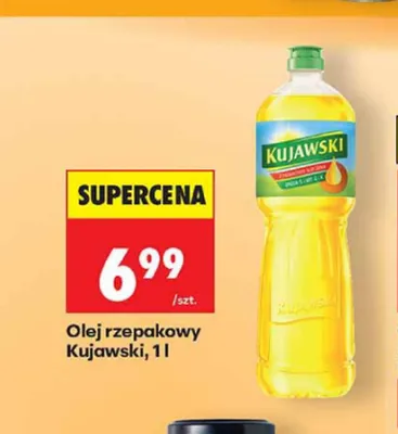 Olej rzepakowy Kujawski promocja w Biedronka