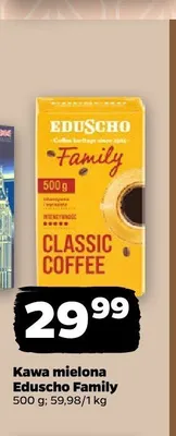 Kawa mielona Eduscho Family promocja w Netto