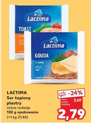 Ser topiony plastry różne rodzaje promocja w Kaufland