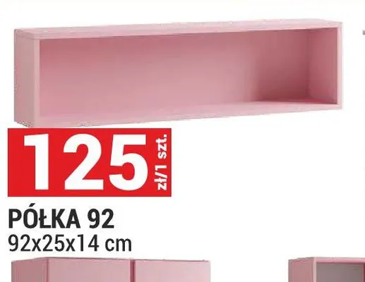 Półka 92 promocja w Merkury Market