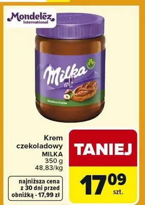 Krem czekoladowy Hazelnut Creme promocja w Carrefour Market