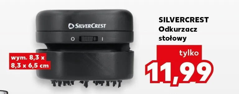 Odkurzacz stołowy Silvercrest promocja w Kaufland