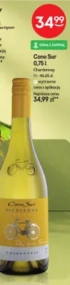Wino białe Cono Sur Chardonnay promocja w Żabka