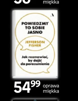 Książka Powiedzmy to sobie jasno Jefferson Fisher promocja w Empik