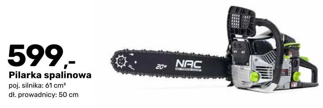 Pilarka spalinowa promocja w Bricomarche