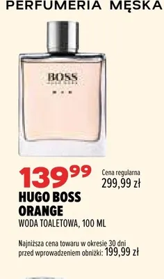Woda toaletowa Hugo Boss Orange promocja w Drogerie Natura