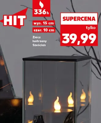 Znicz lustrzany Sześcian promocja w Kaufland