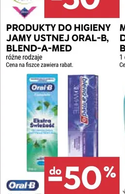Pasta do zębów Blend-a-med 3D White promocja w Stokrotka