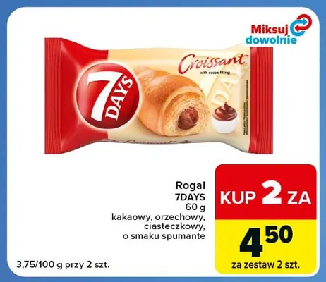 Rogal 7Days o smaku spumante promocja w Carrefour Express