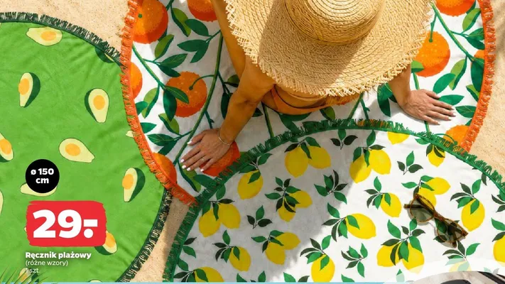 Ręcznik plażowy Netto promocja w Netto