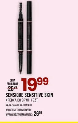Kredka do brwi Sensique Sensitive Skin promocja w Drogerie Natura