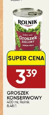 Groszek konserwowy Rolnik promocja w Chata Polska