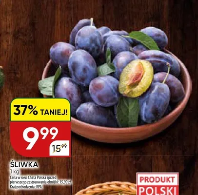Śliwka promocja w Chata Polska
