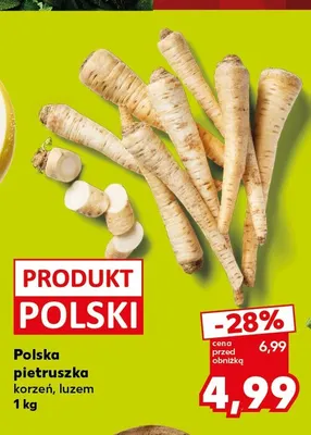 Pietruszka korzeń polska promocja w Kaufland