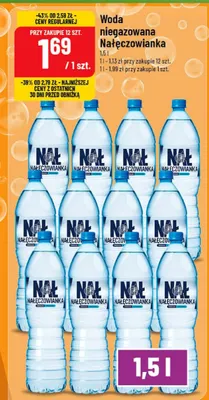 Woda niegazowana Nałęczowianka promocja w POLOmarket