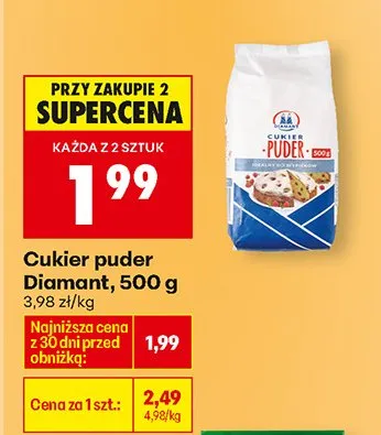 Cukier puder promocja w Biedronka