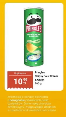 Chipsy Sour Cream & Onion 165 g promocja w Biedronka