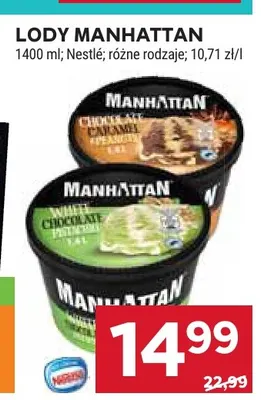 Lody Manhattan promocja w Stokrotka