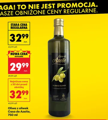 Oliwa z oliwek promocja w Biedronka