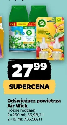 Odświeżacz powietrza Air Wick promocja w Netto