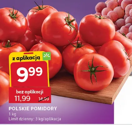 Pomidory polskie promocja w Stokrotka