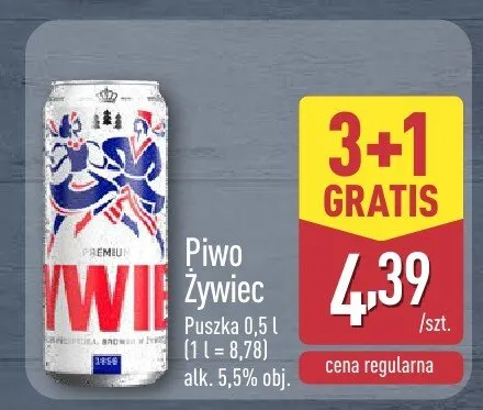 Piwo Żywiec promocja w Aldi