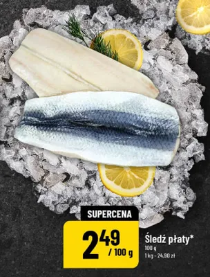 Ryba śledź płaty promocja w POLOmarket