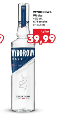 Wódka Wyborowa promocja w Kaufland