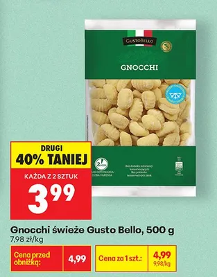 Gnocchi świeże promocja w Biedronka