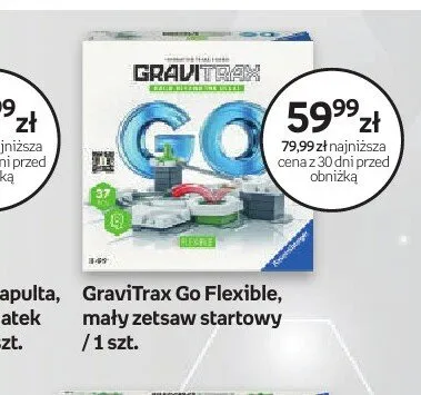 Mały zestaw startowy GraviTrax Go Flexible promocja w Dzień Dziecka