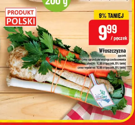 Włoszczyzna promocja w POLOmarket