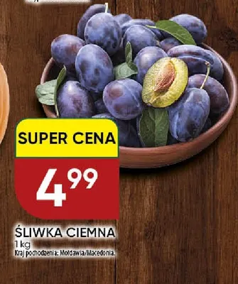 Śliwki ciemne promocja w Chata Polska