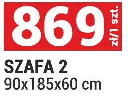 Szafa 1 promocja w Merkury Market