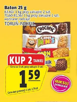 Baton Nesquik 25g promocja w Prim Market