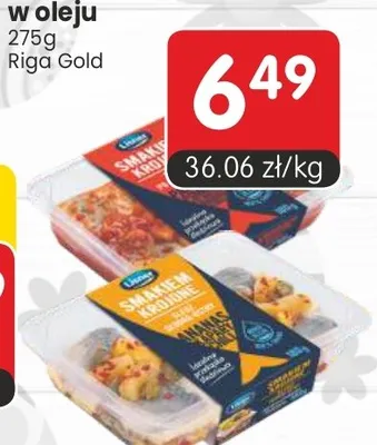 Śledzie smakiem krojone w asortymencie promocja w Market Point