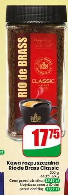 Kawa rozpuszczalna Classic promocja w Dino