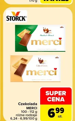 Czekolada Merci promocja w Carrefour