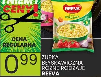 Zupka błyskawiczna różne rodzaje promocja w Wafelek