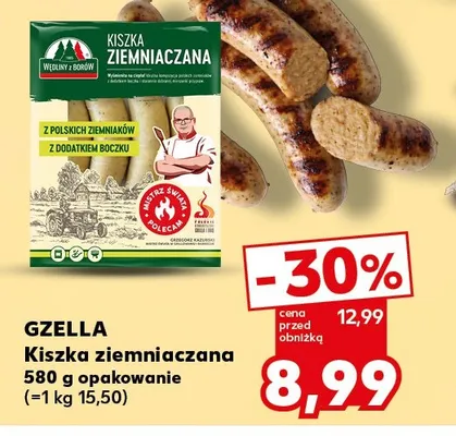Kiszka ziemniaczana Gzella promocja w Kaufland