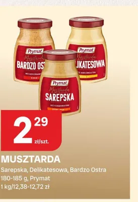 Musztarda Prymat promocja w Chorten