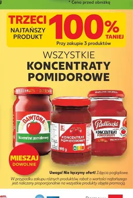Koncentrat pomidorowy Pudliszki promocja w Kaufland