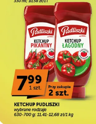 Ketchup pikantny Pudliszki promocja w ABC