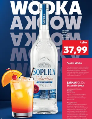 Wódka Soplica Szlachetna promocja w Kaufland
