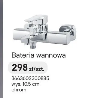 Bateria wannowa GoodHome promocja w Castorama