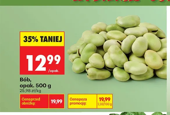 Bób promocja w Biedronka