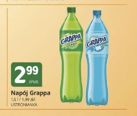Napój gazowany Grappa Ice promocja w Marketvita