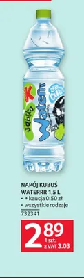 Napój Kubuś Waterrr promocja w Selgros